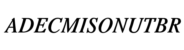 Romande ADF Std Bold Italic  Free Fonts Download