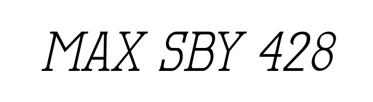 MekanusADFStd-Italic  Free Fonts Download