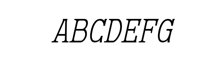 MekanusADFTitlingStd-Italic  Free Fonts Download