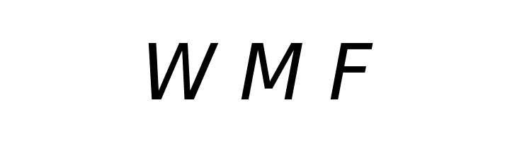 VeranaSans-Oblique  Free Fonts Download