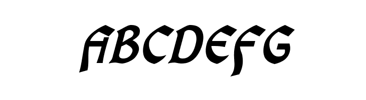 OldaniaADFStd-BoldItalic  Free Fonts Download