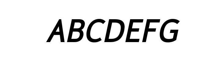 MintSpiritNo2-BoldItalic  Free Fonts Download