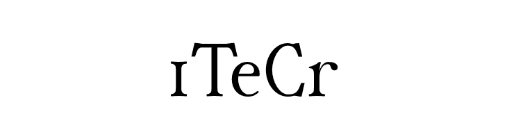 1TeCr IrianisADFStd-Regular Font