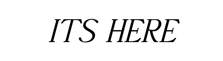 AccanthisADFStdNo2-Italic  Free Fonts Download