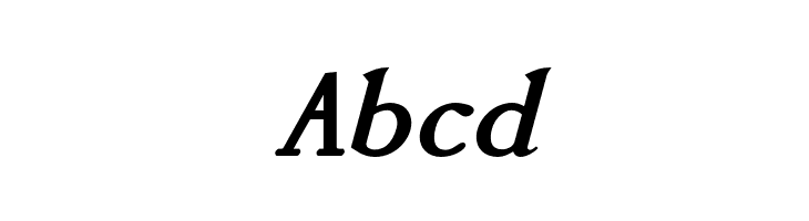 AccanthisADFStdNo3-BoldItalic  Free Fonts Download