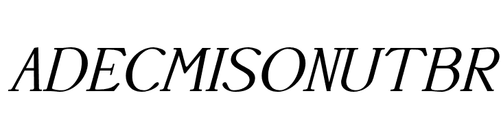 AccanthisADFStd-Italic  Free Fonts Download