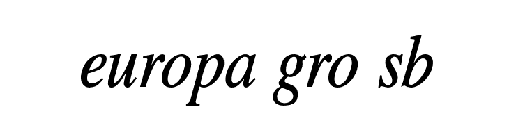 TribunADFStd-CondItalic  Free Fonts Download