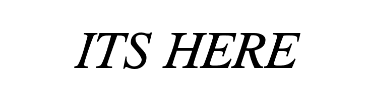 TribunADFStd-Italic  Free Fonts Download