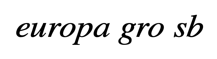 TribunADFStd-MediumItalic  Free Fonts Download