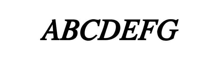 TribunADFStd-BoldCondItalic  Free Fonts Download