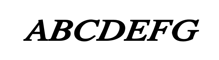 TribunADFStd-ExtraBoldItalic  Free Fonts Download