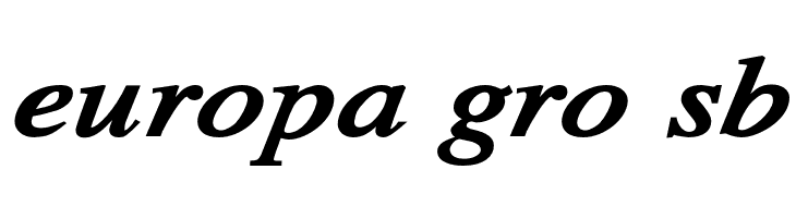 TribunADFStd-ExtraBoldItalic  Free Fonts Download