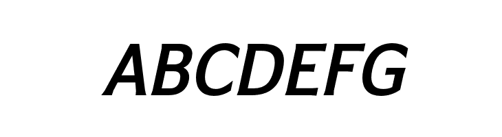 IkariusADFStd-BoldItalic  Free Fonts Download