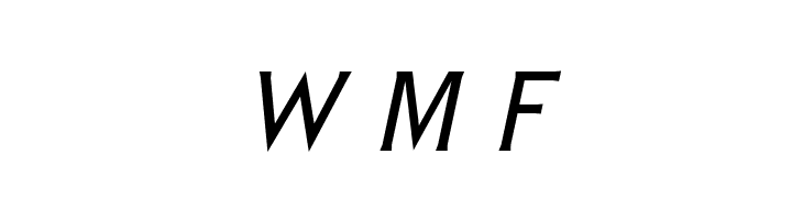 IkariusADFNo2Std-Italic  Free Fonts Download