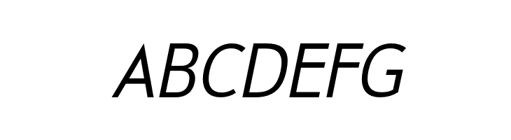 UniversalisADFStd-Italic  Free Fonts Download