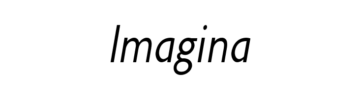 GilliusADF-CondItalic  Free Fonts Download