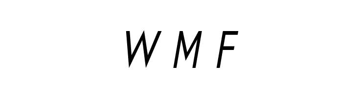 GilliusADF-CondItalic  Free Fonts Download