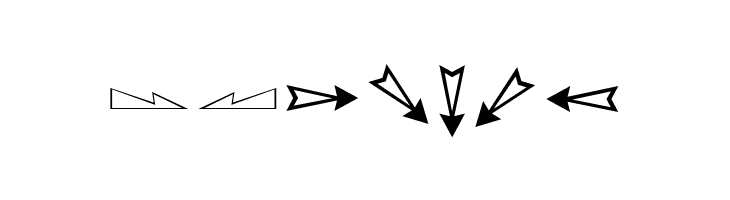 Arrows ADF  Free Fonts Download