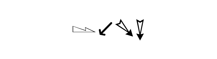 Arrows ADF  Free Fonts Download