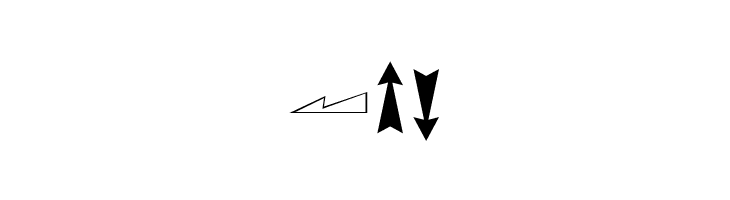 Arrows ADF  Free Fonts Download
