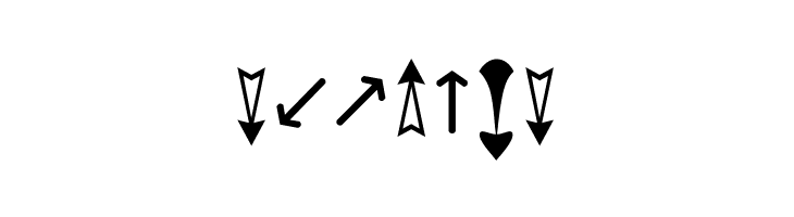 Arrows ADF  Free Fonts Download