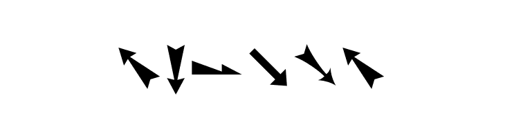 Arrows ADF  Free Fonts Download