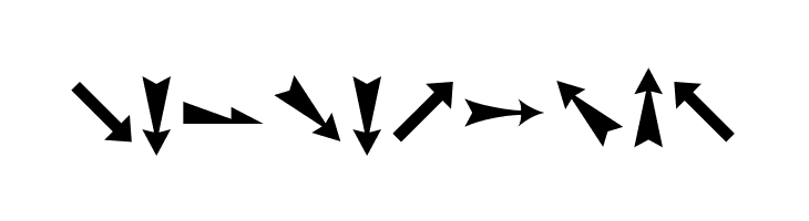 Arrows ADF  Free Fonts Download