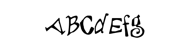 debjagged  Free Fonts Download