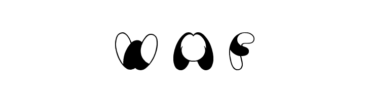 Panda Spots  Free Fonts Download