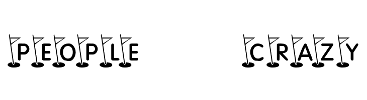 KR Hole In One!  Free Fonts Download