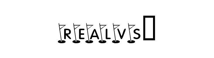 KR Hole In One!  Free Fonts Download