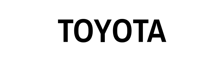 TOYOTA ArchivoNarrow-Bold Font