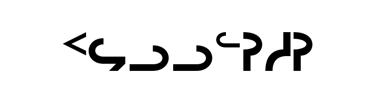 Inuktitut-Sri Regular  Free Fonts Download