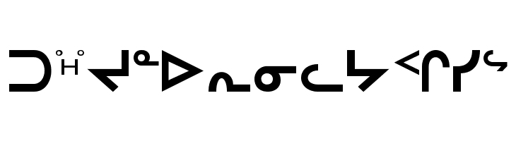 Inuktitut-Sri Regular  Free Fonts Download