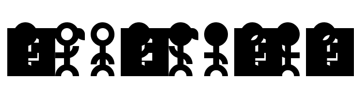 PictoPeeps Regular  Free Fonts Download