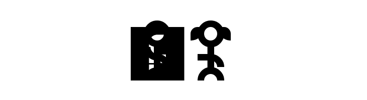 PictoPeeps Regular  Free Fonts Download