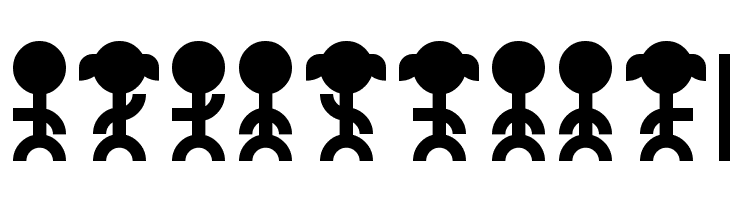 PictoPeeps Regular  Free Fonts Download