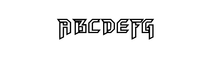 HammerheadOutline  Free Fonts Download