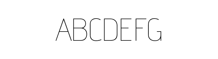 Advent Pro Thin  Free Fonts Download