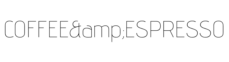 Advent Pro Thin  Free Fonts Download