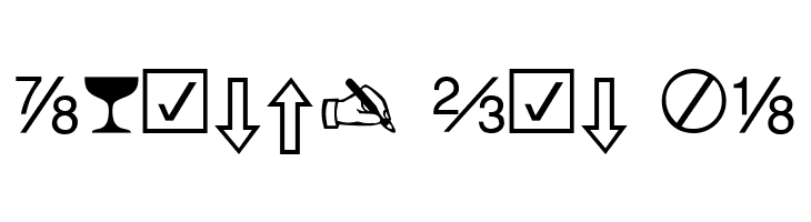 Expert Dingbats Normal  Free Fonts Download