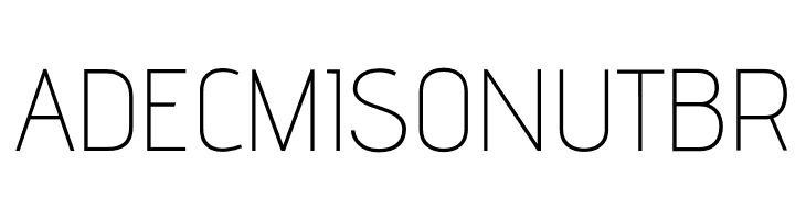 AdventPro-ExtraLight  Free Fonts Download