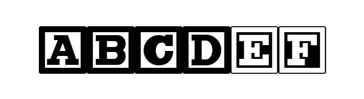 ChockABlockNF  Free Fonts Download