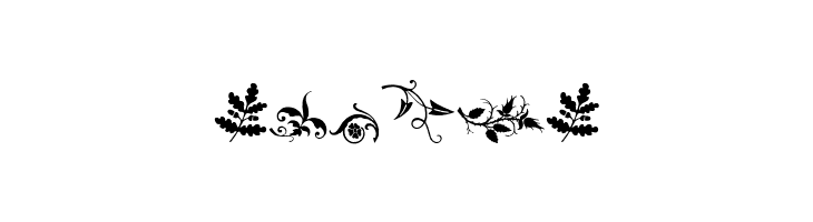 Rough Fleurons Free  Free Fonts Download