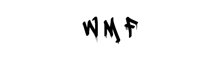 a dripping marker  Free Fonts Download