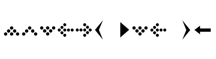 SimpleDirectionArrows  Free Fonts Download