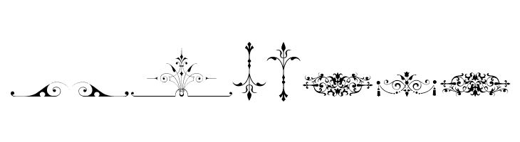 Soft Ornaments Nine  Free Fonts Download