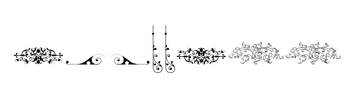 Soft Ornaments Nine  Free Fonts Download