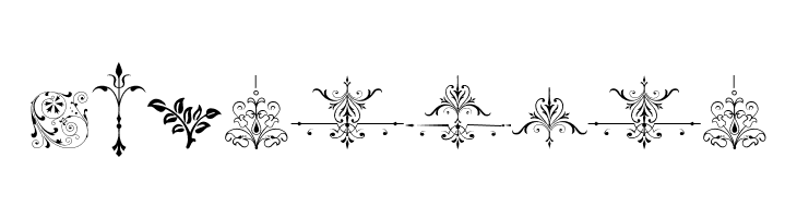 Soft Ornaments Nine  Free Fonts Download