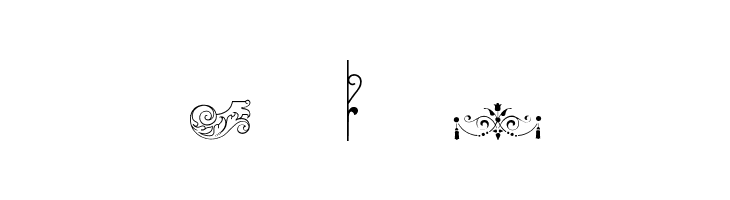 Soft Ornaments Nine  Free Fonts Download